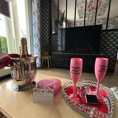 Romantisme Et Glamour Avec Spa ,Jardin Proche Zenith Dijon Dış mekan fotoğraf